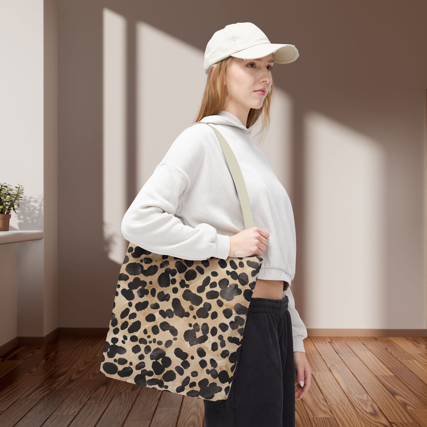 Guard your heart travel bag– inspired by Proverbs 4:23 Chic Animal Print Travel Bag - Stylish and Functional for Everyday Use
