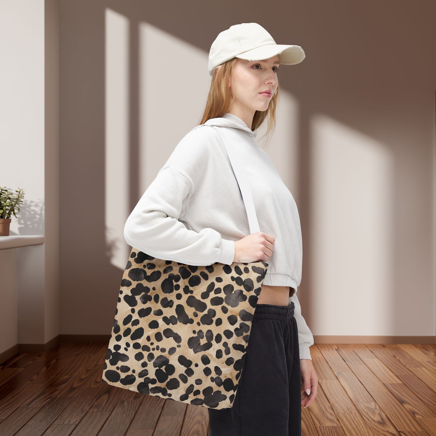 Guard your heart travel bag– inspired by Proverbs 4:23 Chic Animal Print Travel Bag - Stylish and Functional for Everyday Use