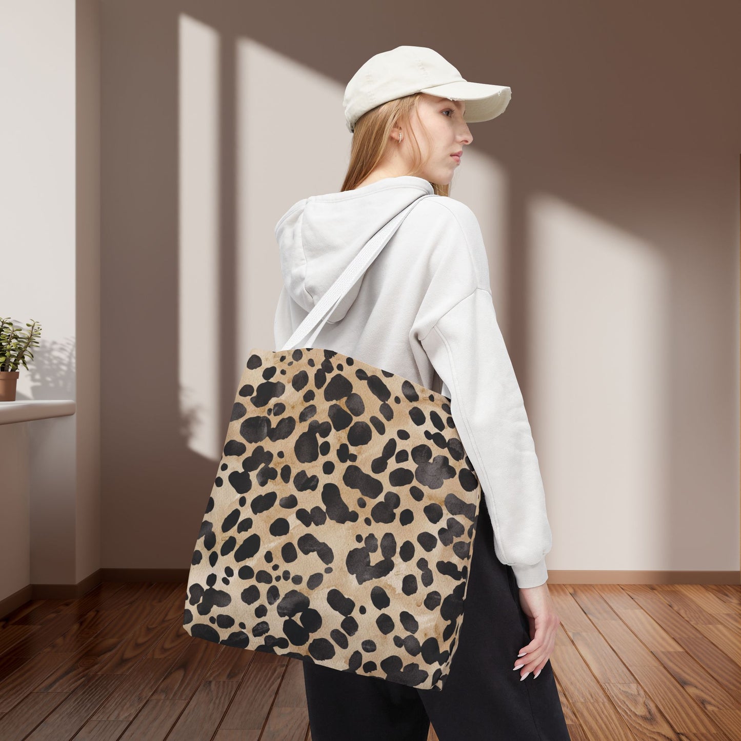 Guard your heart travel bag– inspired by Proverbs 4:23 Chic Animal Print Travel Bag - Stylish and Functional for Everyday Use