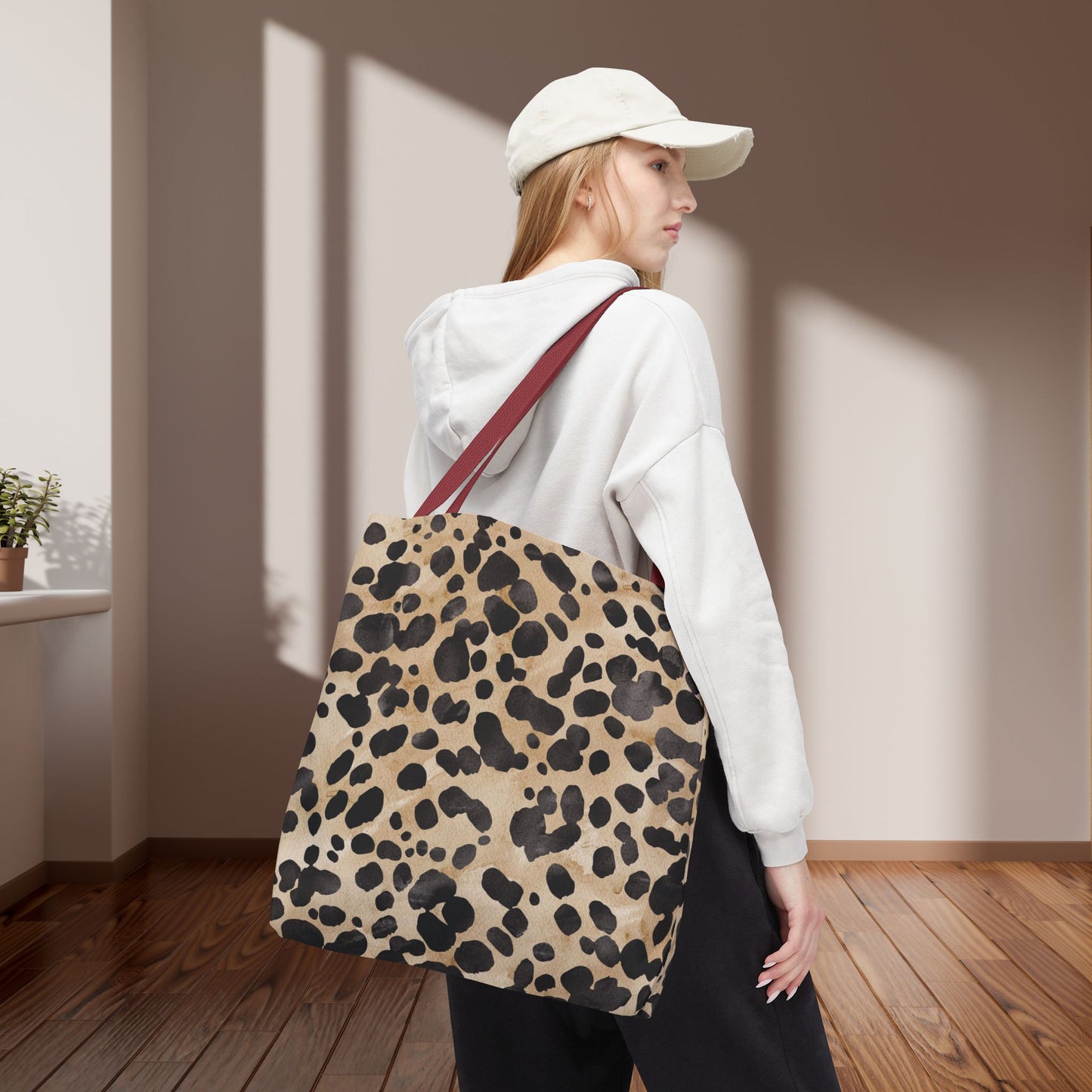 Guard your heart travel bag– inspired by Proverbs 4:23 Chic Animal Print Travel Bag - Stylish and Functional for Everyday Use